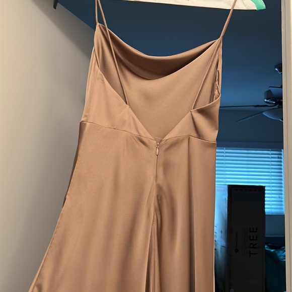Fame & Partners Strappy Draped Gown - Picture 5 of 10